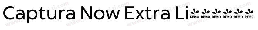 Captura Now Extra Li字体转换